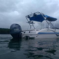 Big Air Cuda tower-2019 StarCraft MDX E OB-Polished Aluminum-wakeboard tower (2)