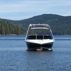Big Air Cuda tower - 2001 Supra Santera - Polished Aluminum-wakeboard tower (3)