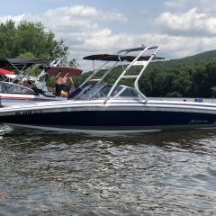Big Air Cuda tower - 2002 Supra Legacy - Polished Aluminum - wakeboard tower (1)