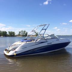 Big Air Cuda Tower - 2007 Yamaha SX 230 - Polished Aluminum - wakeboard tower