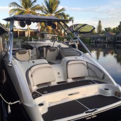 Big Air Cuda Tower - 2015 Yamaha SX240 - Polished Aluminum - Wakeboard tower  (3)