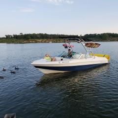 Big Air Cuda Tower, Super Shadow, Mirror, Racks, and 4x4 - 1989 Cobalt 222