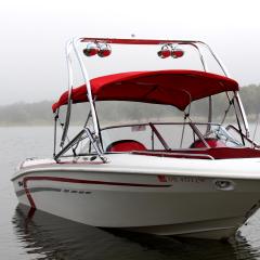 Big Air Haus Tower - Webbcraft 252 Enterprise - Polished Aluminum - Wakeboard tower (1)