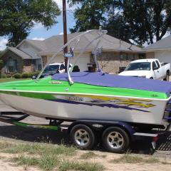 Big Air Ice Tower - Baja 20 Custom - polished - aluminum - wakeboard tower