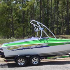 Big Air Ice Tower - Baja 20 Custom - polished - aluminum - wakeboard tower