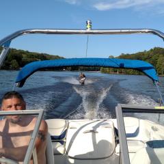 Big Air Ice Tower - 2005 Bayliner 175 - Polished Aluminum - Wakeboard tower
