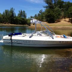 Big Air Ice Tower  - Bayliner - polished - aluminium - wakeboard tower