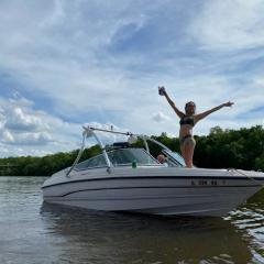 Big Air Ice Tower - 1996 Chaparral 1930 SSt - Anodized Aluminum - wakeboard tower