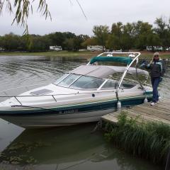 Big Air Ice tower- 1995-Chaparral-2135-Polished Aluminum-Wakeboard tower