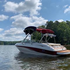 Big Air Ice tower - 2005 Chaparral 190SSI - Polished Aluminum - wakeboard tower