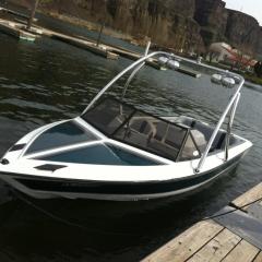 Big Air Ice Tower -  Malibu - polished - aluminium - wakeboard tower