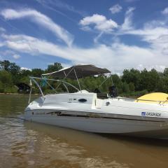 Big Air Ice Tower - 2000 Mariah Jubilee Z244 - Polished Aluminum - Wakeboard tower (1)