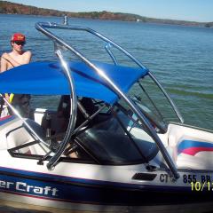 Big Air Ice Tower - 1993 Mastercraft - Polished Aluminum - Wakeboard tower (2)