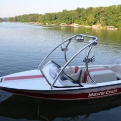 Big Air Ice Tower - Mastercraft - wakeboard rack - polished - aluminium - wakeboard tower