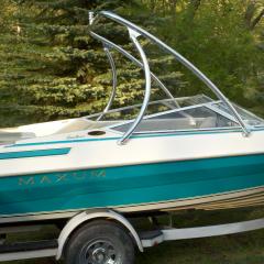 Big Air Ice Tower - Maxum - Eddie Bower - polished - aluminium - wakeboard tower