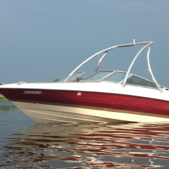 Big Air Ice Tower -  Maxum - polished - aluminium - wakeboard tower