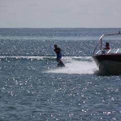 Big Air Ice tower - 1992 Maxum - Polished Aluminum - Wakeboard tower