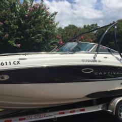 Big Air Ice - Rinker  - Black Aluminum Wakeboard tower
