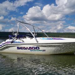 Big Air Ice Tower -  SeaDoo - Sportster 1800 - polished - aluminium - wakeboard tower