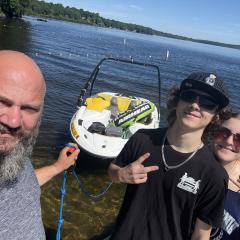 Big Air Ice Tower- black powder coat - 1997 SeaDoo Speedster