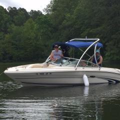 Big Air Ice tower - Sea Ray - Polished Aluminum - Wakeboard tower