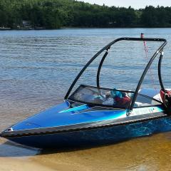 Big Air Ice Tower - 1996 Ski Sanger - Black Aluminim - Wakeboard Tower