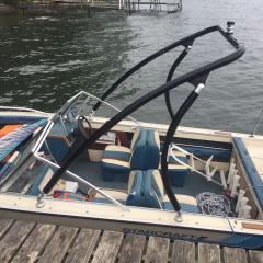 Big Air Ice tower - Starcraft Aluminum Boat - Black Aluminum - wakeboard tower