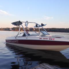 Big Air Ice tower - 1997 Stingray - 200LX - Polished Aluminum - Hydro Rack - Wakeboard Tower
