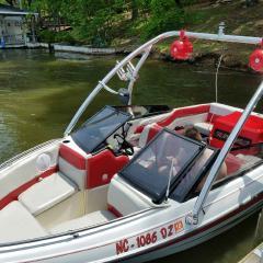 Big Air Ice tower - 1989 Sunbird Corsair 175 - Polished Aluminum- wakeboard towers (3)