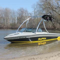 Big Air Ice Tower -  Supra - 88 - polished - aluminium - wakeboard tower