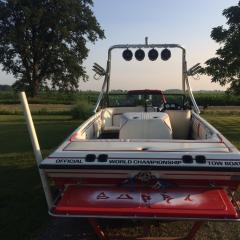 Big Air Ice tower - 1989 Supra Comp - Polished Aluminum - Wakeboard Tower (2)