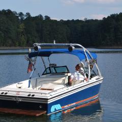 Big Air Ice tower - 1989 Supra - Sun Sport - Polished Aluminum - Bullet Speaker - Hydro Rack - Wakeboard tower (2)
