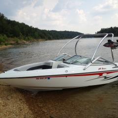 Big Air Vapor Tower -  Baja - rack - polished aluminium - wakeboard tower