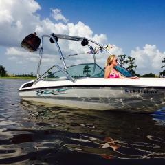 Big Air Vapor tower - 1995 Chaparral 180SL - Polished Aluminum - Wakeboard tower (2)