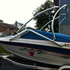 Big Air Vapor Tower - Larson - sport - polished aluminium - wakebaord tower