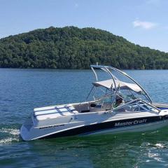 Big Air Vapor-1995 Mastercraft Maristar 200 VRS-Polished Aluminum-wakeboard tower (2)