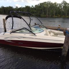 Big Air Vapor - 2006 SeaRay - Sundeck 200 - Black Aluminum - Wakeboard tower