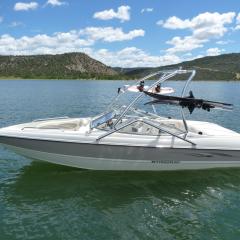 Big Air Vapor Tower - Sting Ray - Polished Aluminium - wakeboard tower