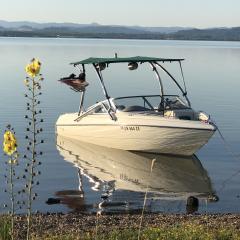 Big Air Vapor tower and Super Shadow BImini - 1999 Stingray 180RS