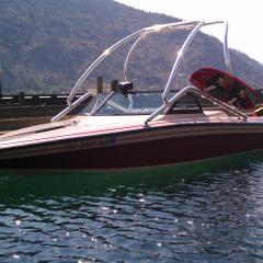 Big Air Vapor Tower -  Supra - polished aluminium - wakeboard tower