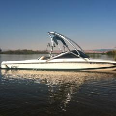 Big Air Vapor Tower -  Tige' - polished aluminium - wakeboard tower