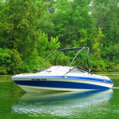 Big Air Vapor Tower - 1991 Wellcraft - Eclipse 186 - 19' - Black Powder Coat - Aluminum - Wakeboard Tower