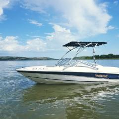 Big Air Vapor Tower - 1998 Wellcraft Eclipse 1860 - Polished Aluminum - wakeboard tower