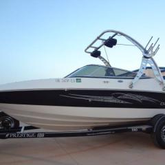 Big Air Wave Tower - 2007 Chaparral - 190 SSI - Polished Aluminum - Wakeboard Tower