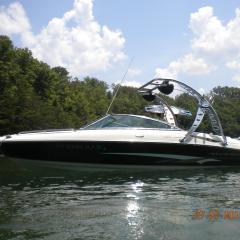 Big Air Wave Tower - Monterey - polished aluminium - wakeboard tower