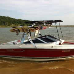 Big Air Wave Tower - Regal - polished aluminum - wakeboard tower