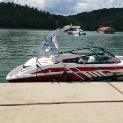 Big Air Wave Tower - 2016 Regal - Polished Aluminum - wakeboard tower (1)