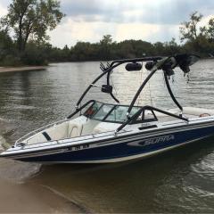Big Air XTower - 1989 Supra Conbrio - Black Aluminum - wakeboard tower (1)